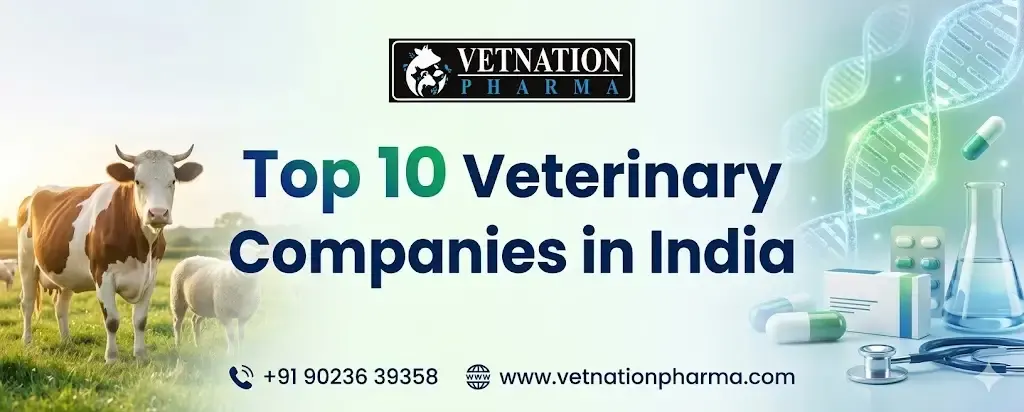 Top 10 Veterinary Pharma Companies in India