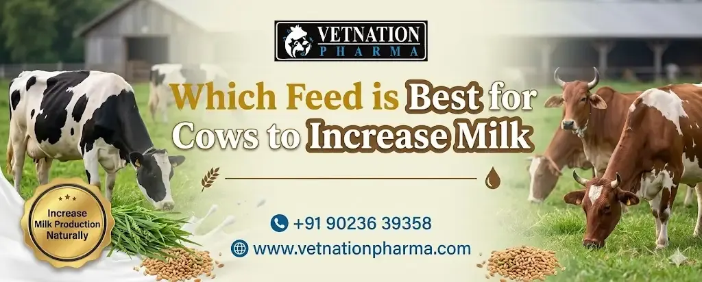 Which Feed is Best for Cows to Increase Milk