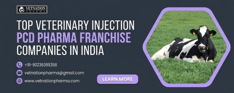 Top Veterinary Injection PCD Pharma Franchise Companies in India