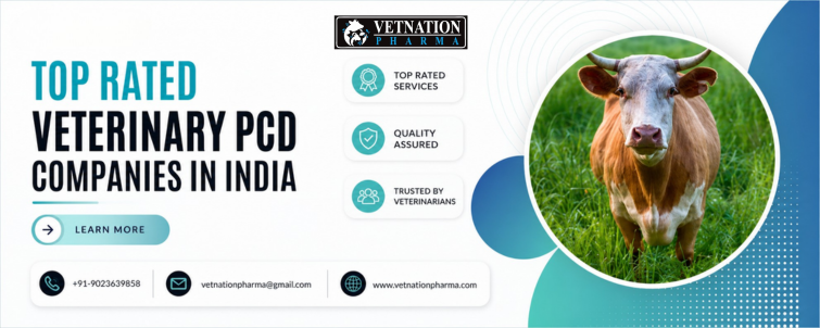 Top Rated Veterinary PCD Companies in India