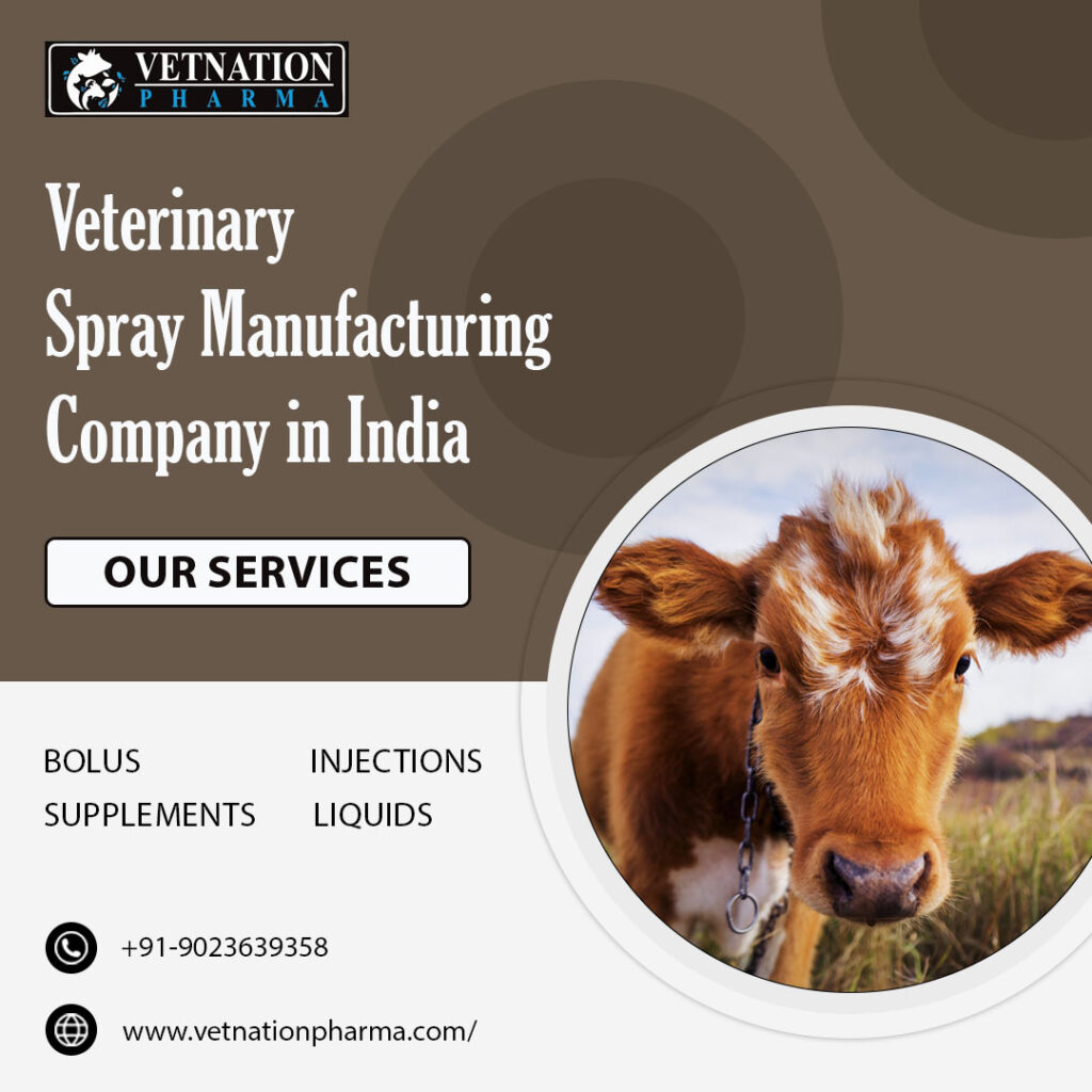 Veterinary Spray Manufacturing Company in India