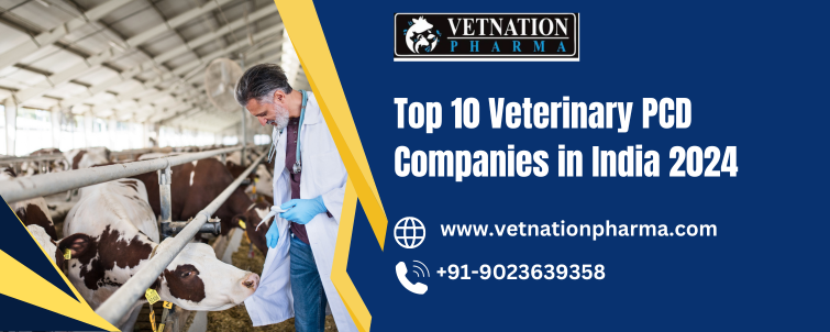 Top 10 Veterinary PCD Companies in India 2024