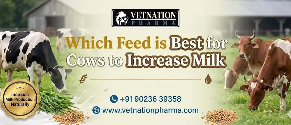 Which Feed is Best for Cows to Increase Milk