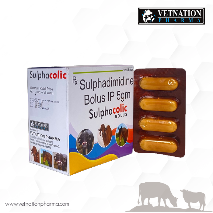 Sulphadimidine veterinary bolus manufacturer in India