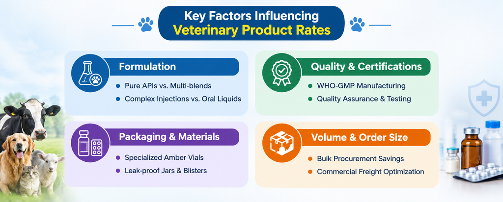 Veterinary PCD Rate List