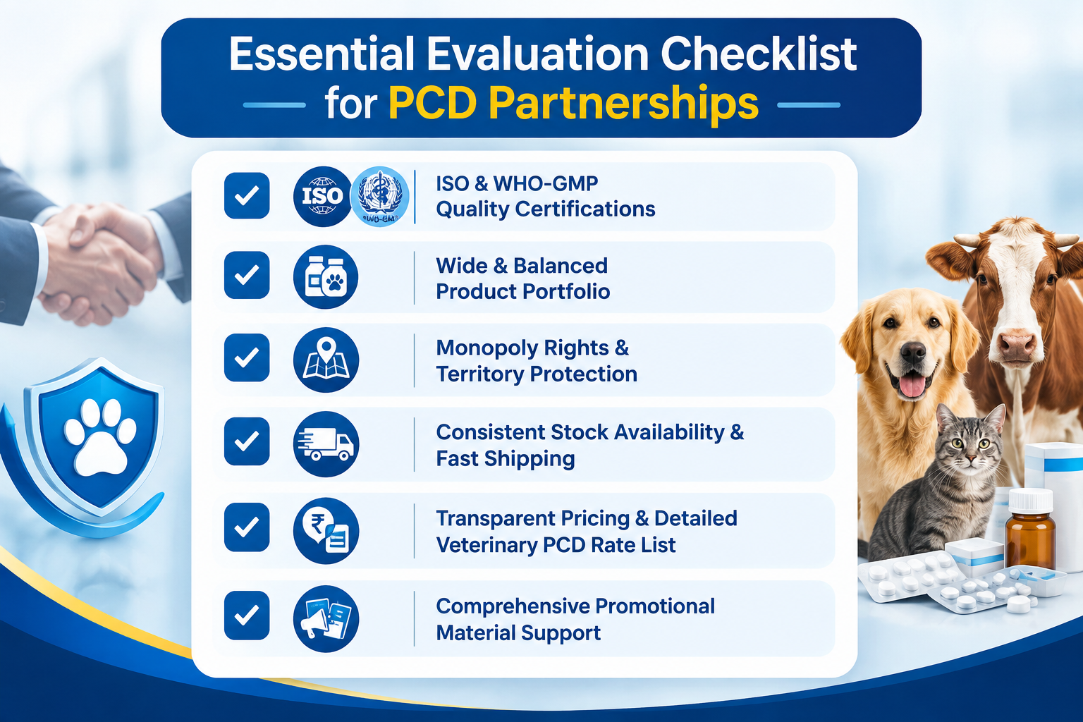 Veterinary PCD Rate List